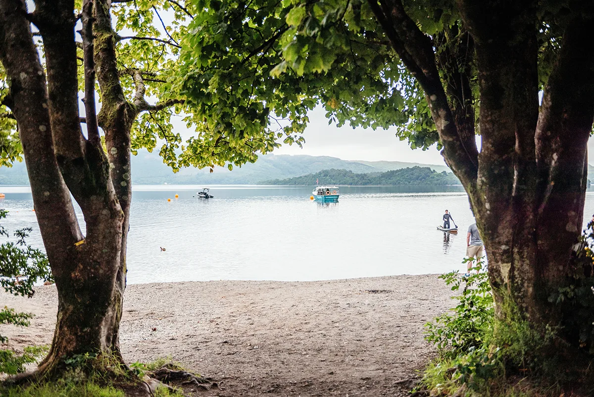 Loch Lomond, the first stop on Highland day trips from Glasgow