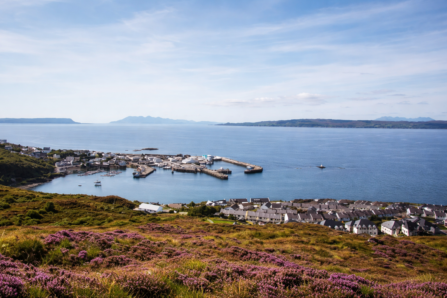 Mallaig ferry terminal - A strategic stop on a Highlands road trip to the Isle of Skye