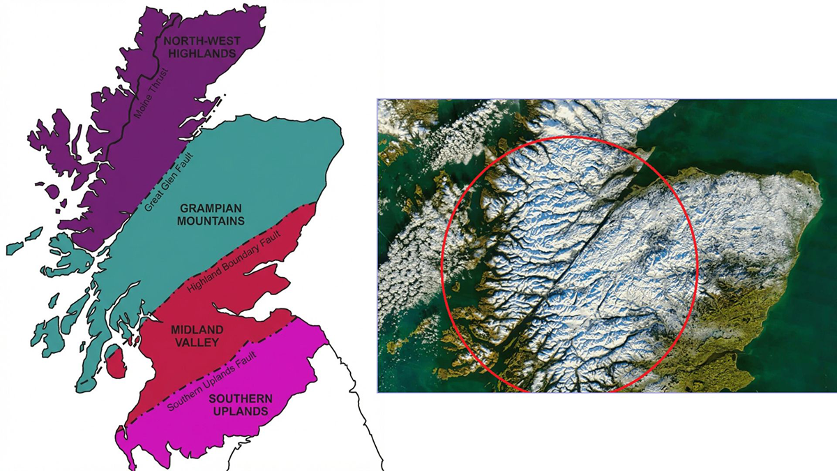 The Highland Boundary Fault - where the Highlands begin